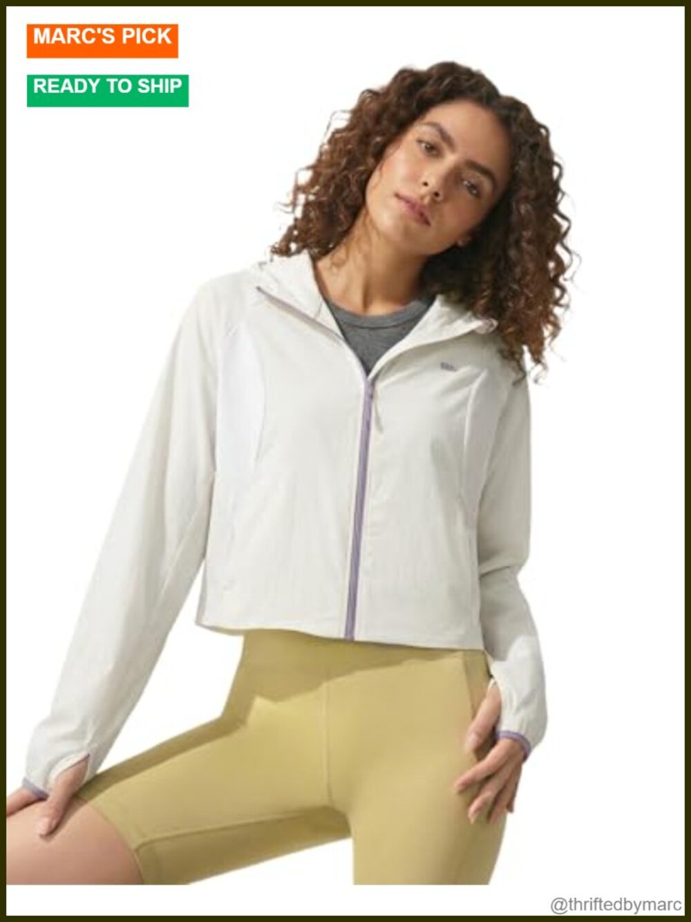 UPF 50+ Lightweight Athletic Jacket Sun Protection Hoodie